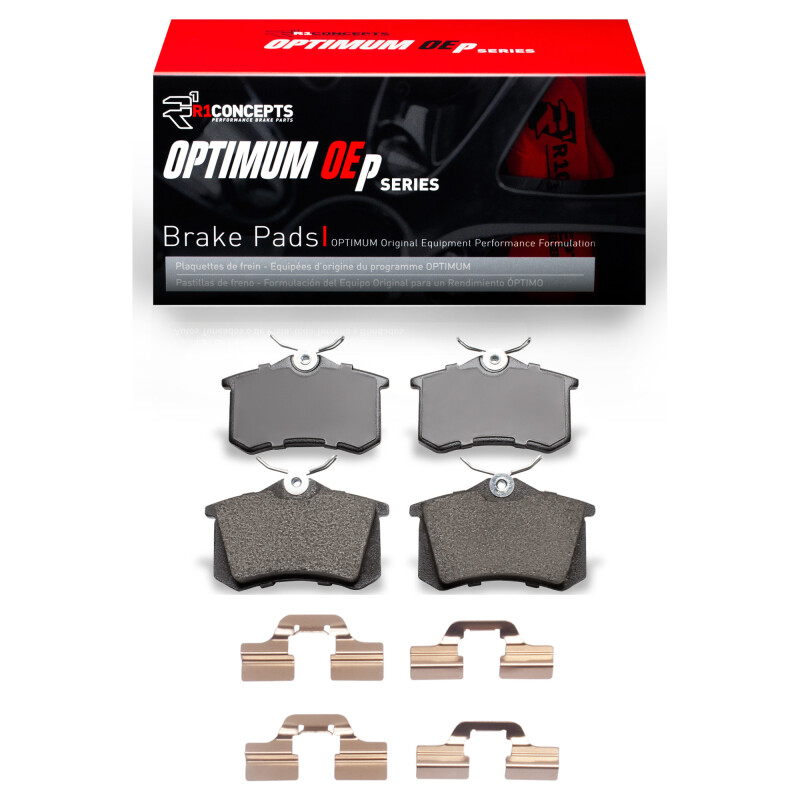 Audi TT Brake Pads - Rear - R1 Concepts - Optimum OE - `99-`15